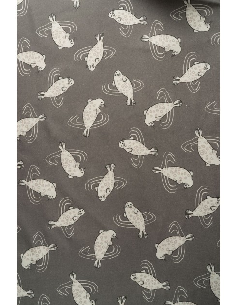 Norppa harmaa digiprint